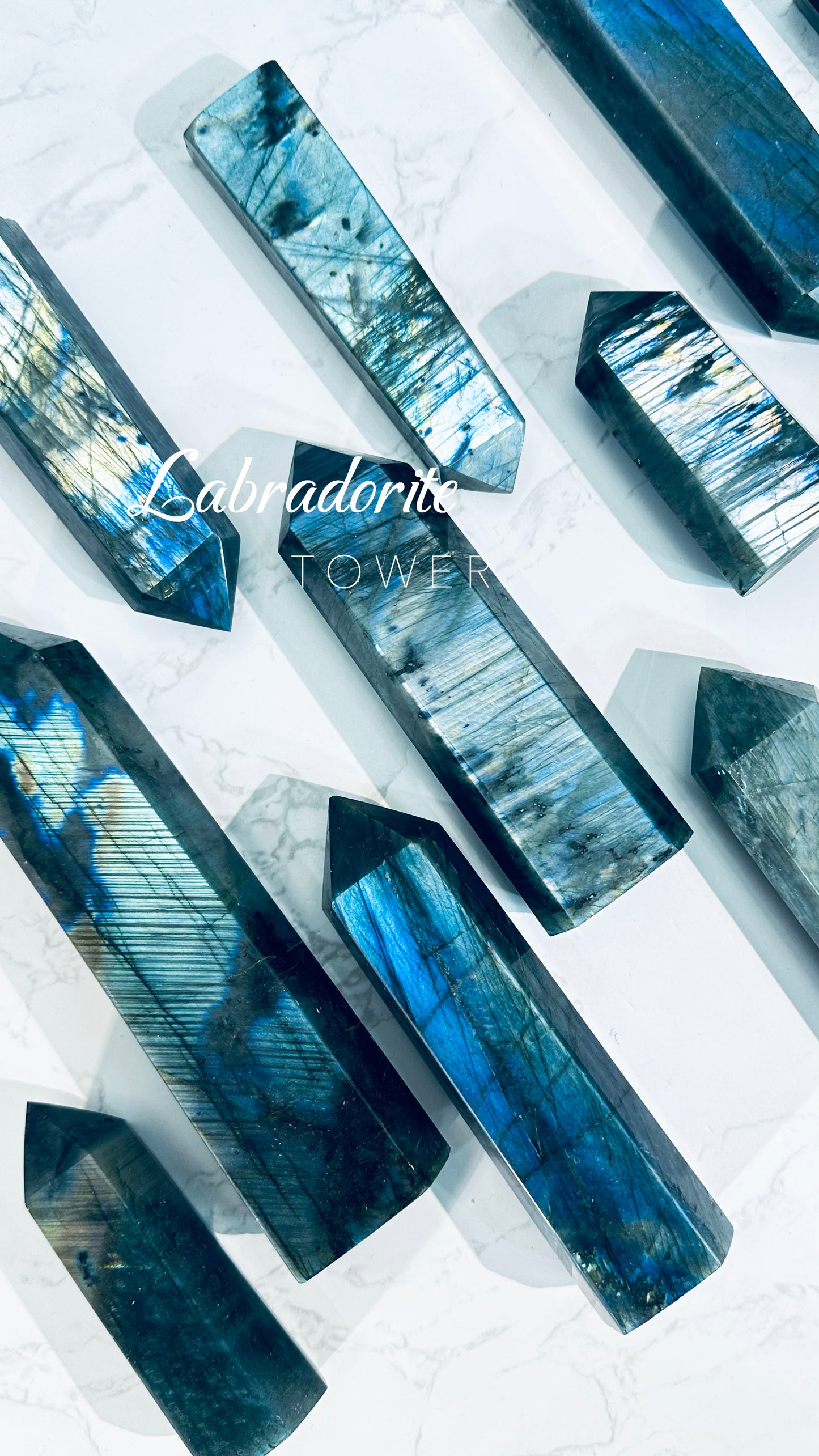 Labradorite big tower