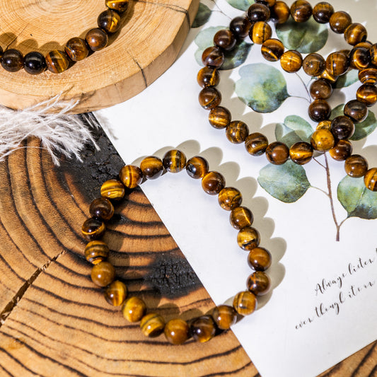 Tigers eye stone bracelet